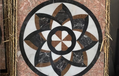 Marble Water Jet Medallion Tiles