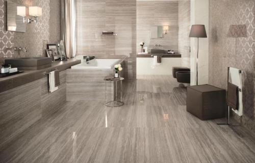 Wooden Grey Marble